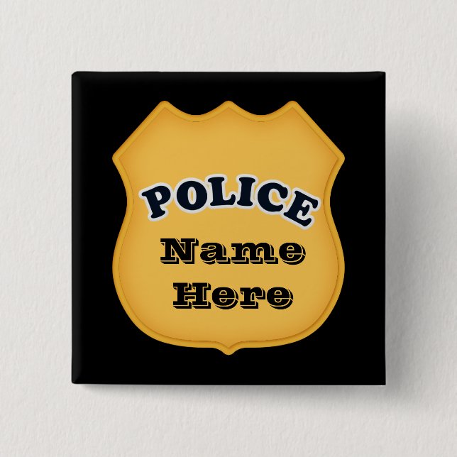 Bouton d'ajout d'un badge de police (Devant)