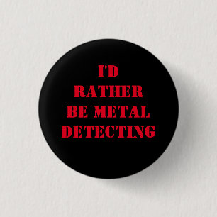 BOUTON DE BADGE DU NIP DE DÉTECTION DE MÉTAL JE SE