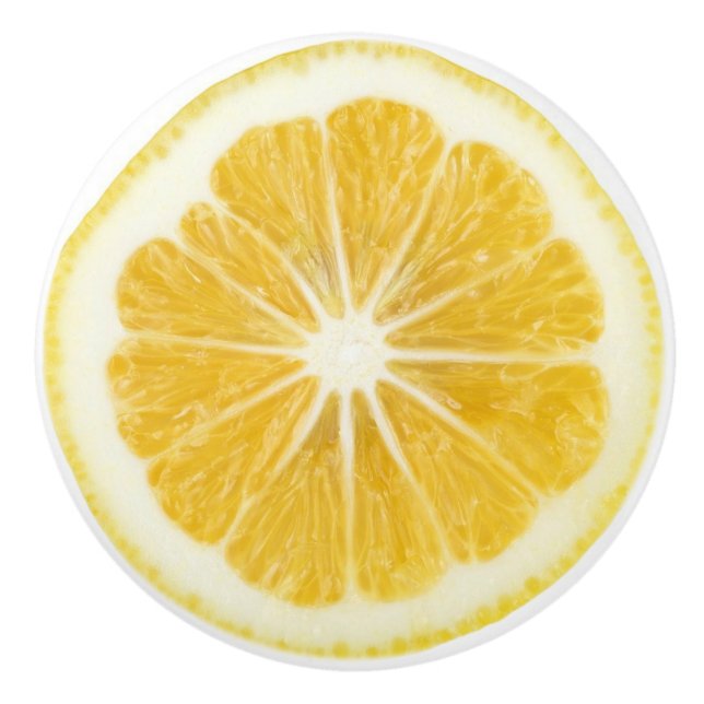 Bouton de buffet de tranche de citron (Devant)