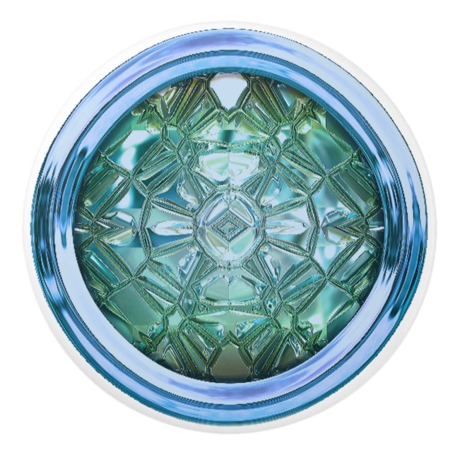 Bouton de couture en verre bouton en céramique (Devant)