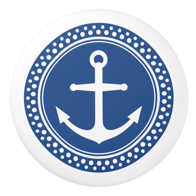 Bouton de porte d'Ancre (Devant)