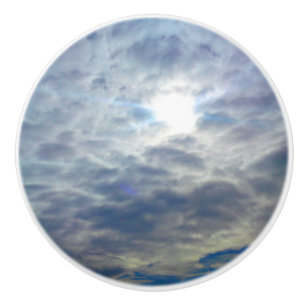 Bouton de porte des nuages Sun