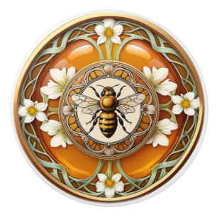 Bouton De Porte En Céramique Abee Art nouveau
