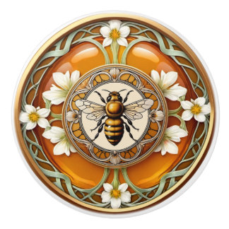 Bouton De Porte En Céramique Abee Art nouveau