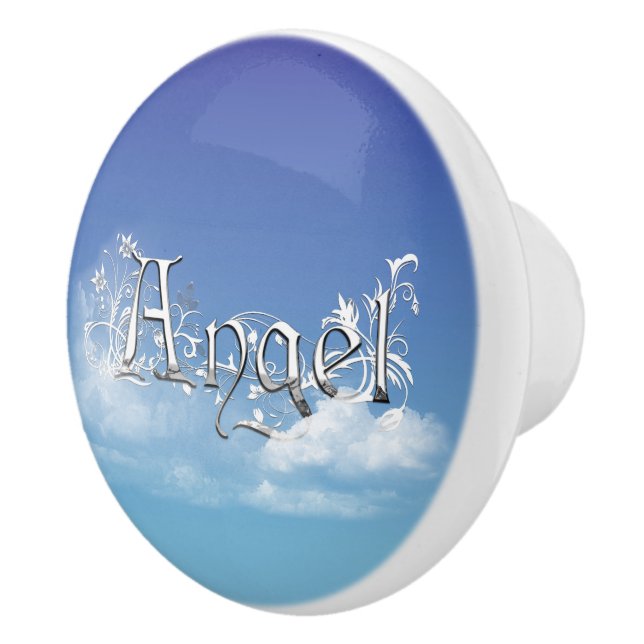 Bouton De Porte En Céramique Angel (Droite)