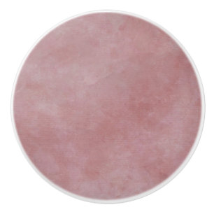 Bouton De Porte En Céramique Aquarelle unique texturé Look rose Drawer