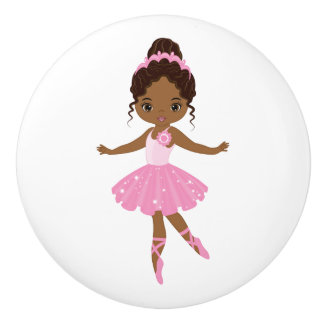 Bouton De Porte En Céramique Ballerina
