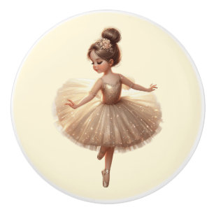 Bouton De Porte En Céramique Ballerina