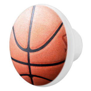 Bouton De Porte En Céramique Ballon de basket