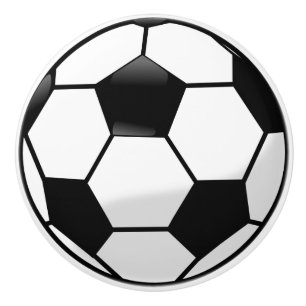 Bouton De Porte En Céramique Ballon de football