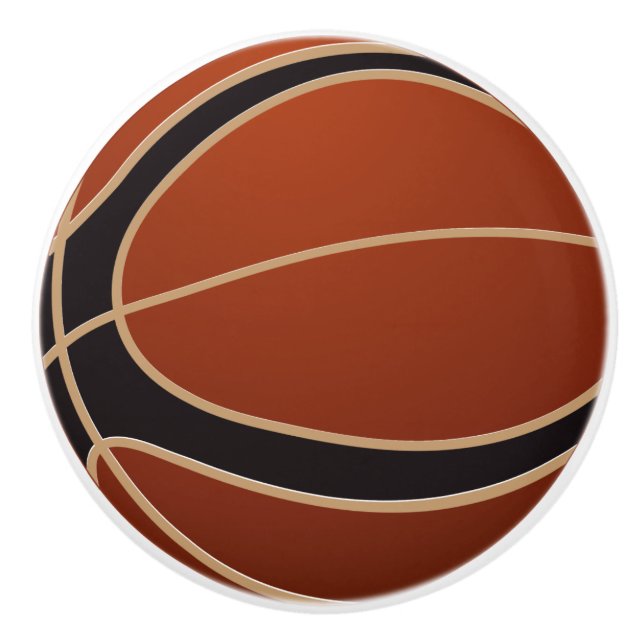Bouton De Porte En Céramique Basket (Devant)