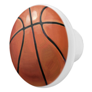 Bouton De Porte En Céramique Basket