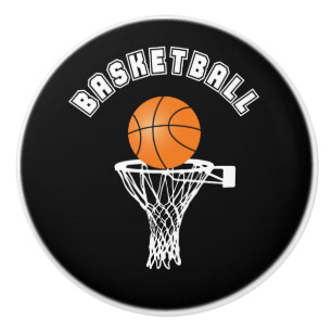 Bouton De Porte En Céramique Basket