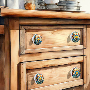Bouton De Porte En Céramique Beau Art Déco Neuveau Céramique Knob