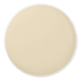 Bouton De Porte En Céramique Beige ivoire