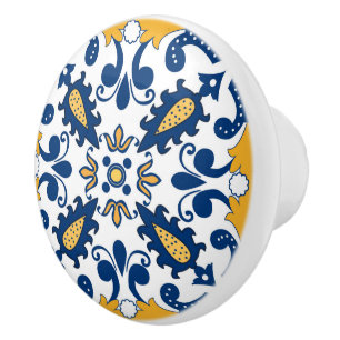 Bouton De Porte En Céramique 💙 bleu 💛 bleu de beautiful