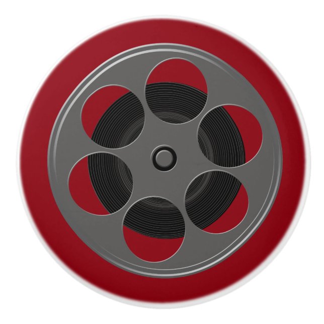 Bouton De Porte En Céramique bobine de film (Devant)