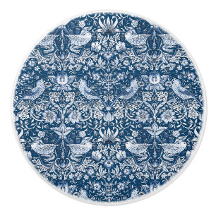 Bouton De Porte En Céramique Boucles de porte - Thief de fraise William Morris