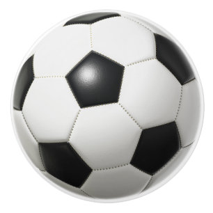 Bouton De Porte En Céramique Boule de football