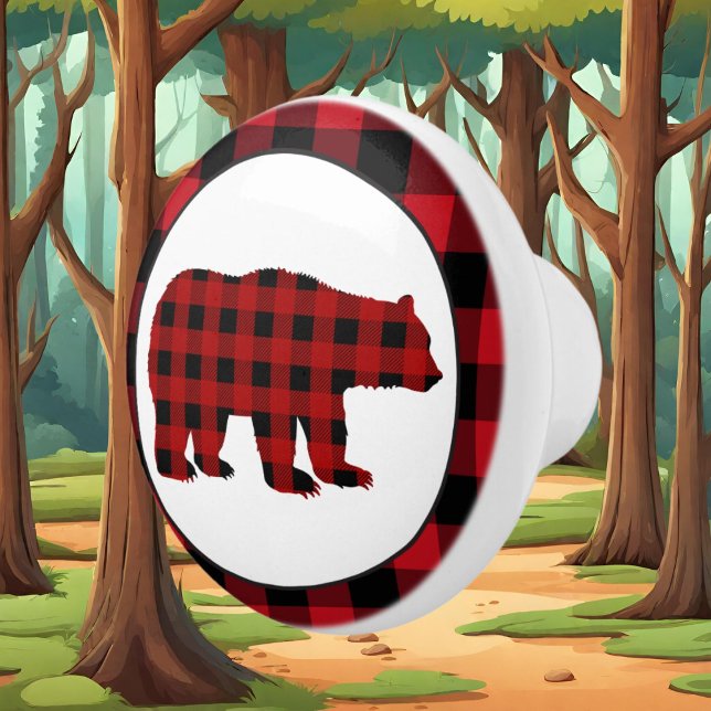 Bouton De Porte En Céramique Boulon de cuisine pour bison de campagne (Créateur téléchargé)