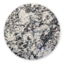 Bouton en céramique granite