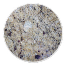 Bouton en céramique granite