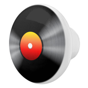 Bouton De Porte En Céramique Bouton en céramique Vinyl Record