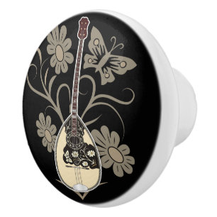Bouton De Porte En Céramique Bouzouki
