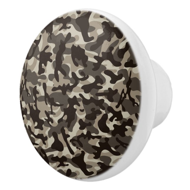 Bouton De Porte En Céramique Camouflage du quartier fermé (Droite)