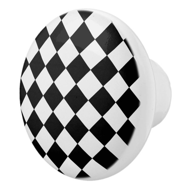 Bouton De Porte En Céramique Céramique Cabinet Knob (Droite)