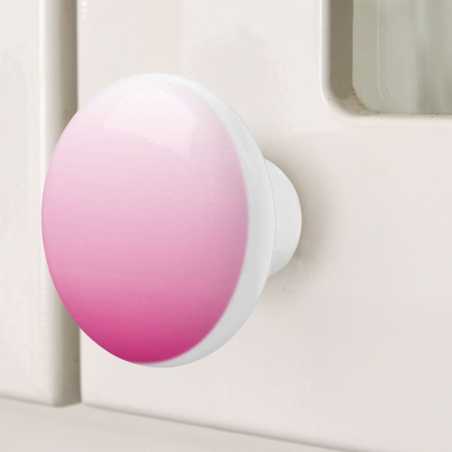 Bouton De Porte En Céramique cerisier rose croustillant rose (girly minimalist dusty rose cherry blossom pink ceramic knob)