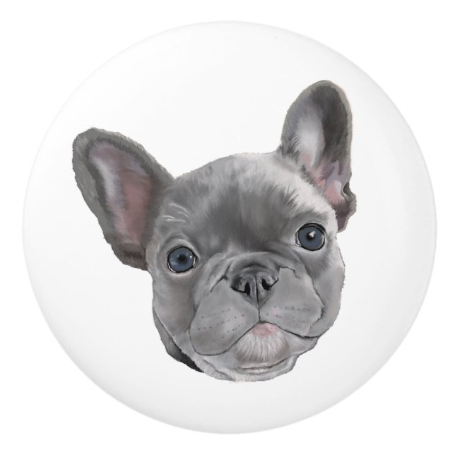 Bouton De Porte En Céramique Chippon français (Devant)