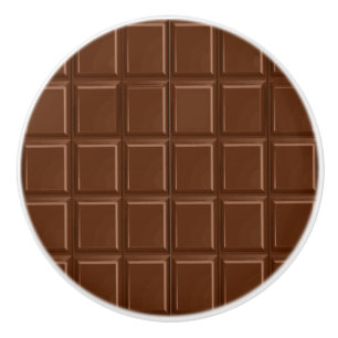 Bouton De Porte En Céramique Chocolat, délicieux avec une saveur de cacao à gri