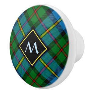 Bouton De Porte En Céramique Clan MacLeod