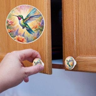 Bouton De Porte En Céramique Colibri glorieux