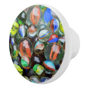 Bouton De Porte En Céramique Collection de billes de verre