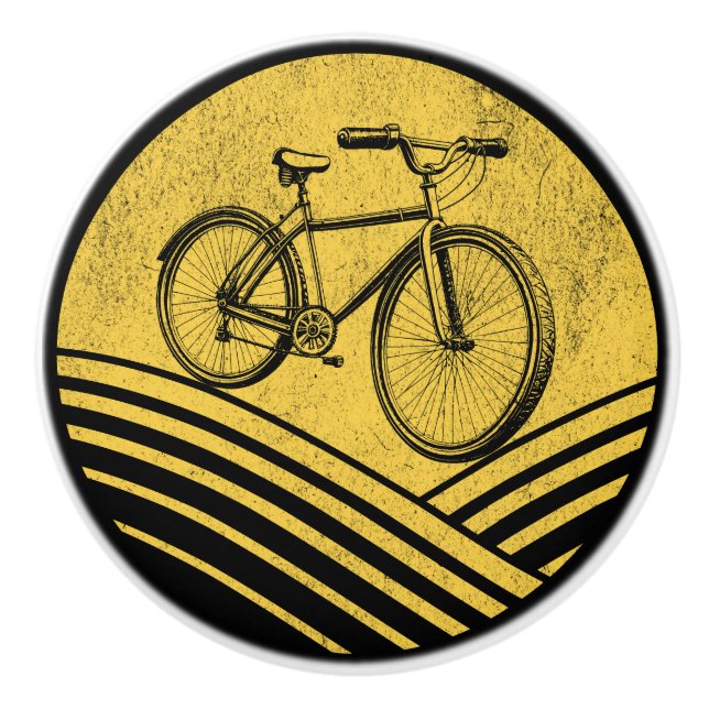 Bouton De Porte En Céramique Conception des vélos (Devant)
