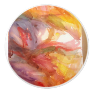Bouton De Porte En Céramique Couleur