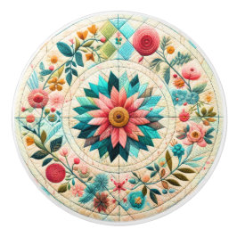 Bouton De Porte En Céramique Couture