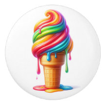 Crème glacée attrayante