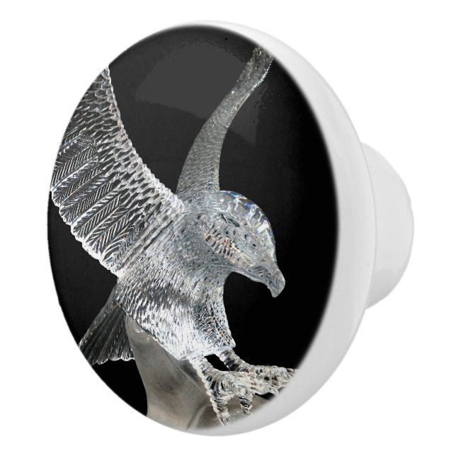 Bouton De Porte En Céramique Crystal Eagle Ceramic Knob (Droite)
