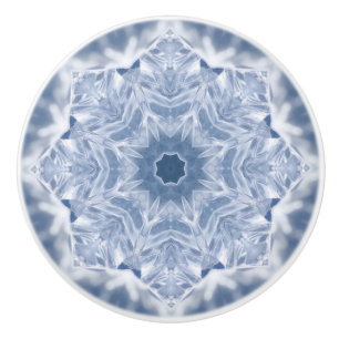 Bouton De Porte En Céramique Crystal Mandala