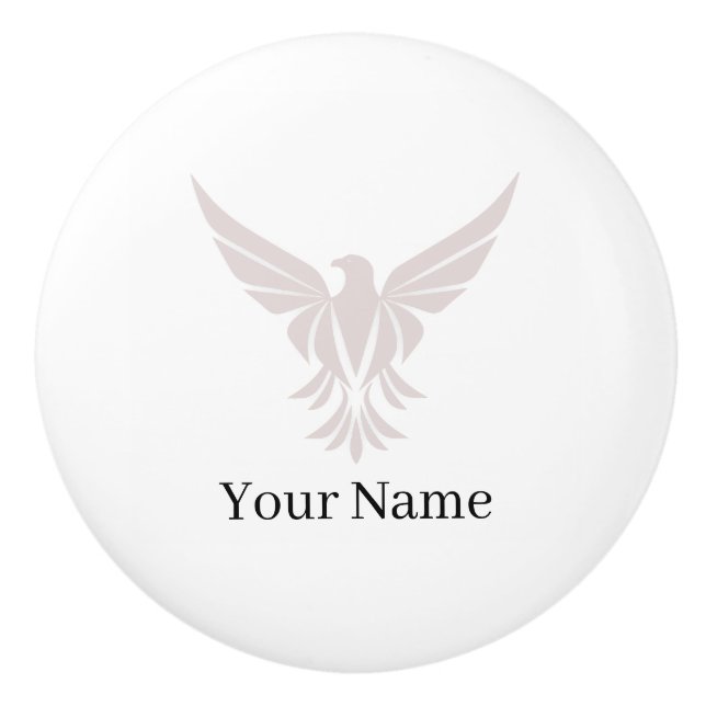 Bouton De Porte En Céramique Custom Ceramic Drawer Pull (Devant)