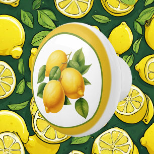 Bouton De Porte En Céramique Cute cuisine aux amateurs de citron
