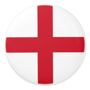 Bouton De Porte En Céramique Drapeau d'Angleterre