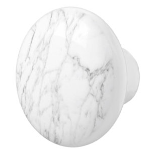 Bouton De Porte En Céramique Élégant armoire en marbre blanc en pierre