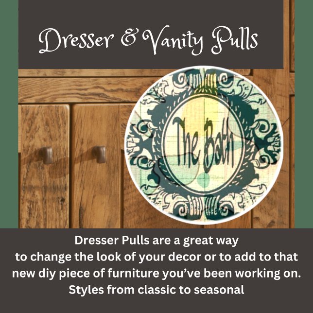 Bouton De Porte En Céramique Élégant or noir (Créateur téléchargé)