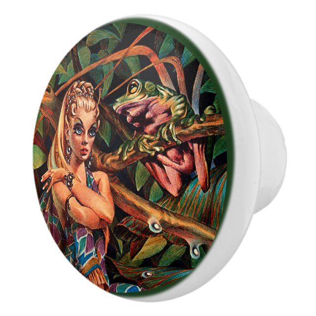 Bouton De Porte En Céramique Elf Princess (Droite)