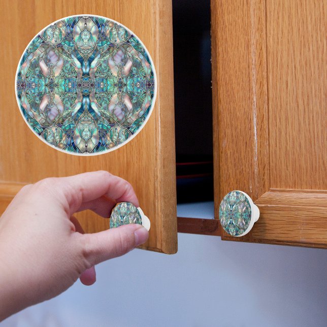 Bouton De Porte En Céramique Excellence de l'Abalone (Créateur téléchargé)