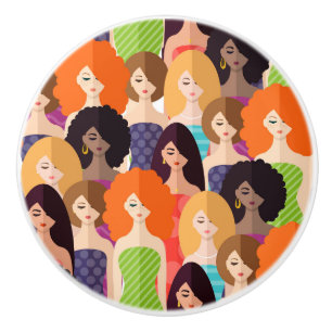 Bouton De Porte En Céramique Filles Spring